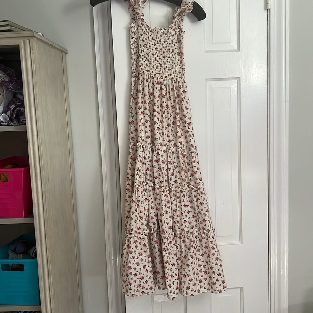 OPT long floral dress